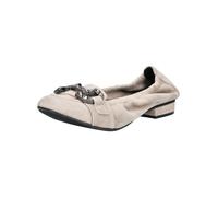 Ballerina REGARDE LE CIEL "Regarde Le Ciel Ballerinas Veloursleder", Damen, Gr. 38, beige, Veloursleder, Schuhe Ballerina (95959455-38) beige