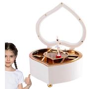 Ballerina Schmuckschatulle - Musik-Schmuckaufbewahrung für Mädchen, Musik-Schmuck-Organizer, dekorative Schmuck-Aufbewahrungsbox, skurrile Schmuck-Spieluhr, Schmuck-Organizer für kleine Mädchen