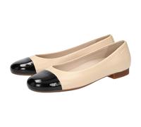 Sioux Ballerina Villanelle Beige schwarz/corda 40202 Größe 5