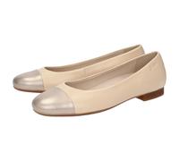 Ballerina SIOUX "Villanelle-702", Damen, Gr. 41 (UK 7), braun (bronce), Obermaterial: 50% Lammleder LEL. 50% Lammnappaleder LANA. 100% Gummi rubber., Schuhe Ballerina (29139933-41) bronce