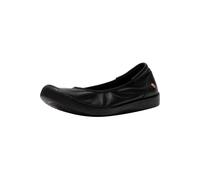 Ballerina SOFTINOS "softinos Ballerinas Leder", Damen, Gr. 36, schwarz, Leder, Schuhe Ballerina (45829154-36) schwarz