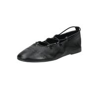 Ballerina STEVE MADDEN "STEVE MADDEN Ballerinas Leder", Damen, Gr. 38, schwarz, Leder, Schuhe Ballerina (15581018-38) schwarz
