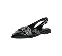 Ballerina STEVE MADDEN "STEVE MADDEN Ballerinas Lederimitat", Damen, Gr. 38, schwarz, Lederimitat, Schuhe (31783405-38) schwarz