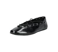 Ballerina STEVE MADDEN "STEVE MADDEN Ballerinas Lederimitat", Damen, Gr. 40, schwarz lack, Lederimitat, Schuhe Ballerina (99313925-40) schwarz lack