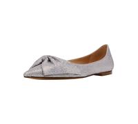 Ballerina STEVE MADDEN "STEVE MADDEN Ballerinas Lederimitat/Textil", Damen, Gr. 40, silber, Lederimitat, Textil, casual, Schuhe (72724602-40) silber