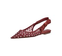 Ballerina STEVE MADDEN "STEVE MADDEN Ballerinas Textil", Damen, Gr. 38, cherry, Textil, Schuhe Ballerina (64672864-38) cherry