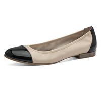 Tamaris Damen Klassische Ballerinas, Frauen Flats,TOUCHit-Fußbett,Slip-ons,klassisch elegant,Ballerinen,Pumps,Halbschuhe,Nude Comb,36 EU