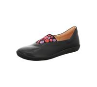 Ballerina THINK "Think Ballerinas Leder", Damen, Gr. 39, schwarz kombi, Leder, Schuhe Ballerina (35030267-39) schwarz kombi