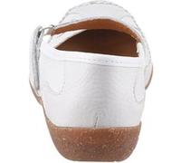 Ballerina ACO, Damen, Gr. 38, weiß, Glattleder, Schuhe Ballerina (116436-38) weiß