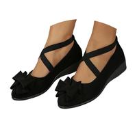 Ballerinas Damen Ballerina Sportlich Elegant Loafer Weich Tanzschuhe Balerinaschuhe Geschlossene Atmungsaktive Flache Schuhe Ballettschuhe Spitz Slip-On Flat Walkingschuhe