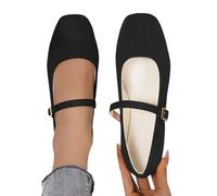 Ballerinas Damen Schuhe, 2026 Ballerinas Damen - Elegant und Bequem Gymnastikschuhe Flach Strick Ballerina Schuhe Sommer Breite Füße Damenschuhe Barfuss Slip On Sommerschuhe 35-43