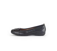 Gabor Damen Klassische Ballerinas, Frauen Flats,Slipper,Ballerina-Schuhe,Ballett-Schuhe,Ballet-Flats,Ausgehschuhe,schwarz,37.5 EU / 4.5 UK