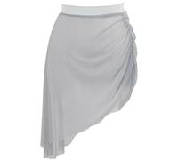 Ballettkleidung Ballettröcke for Damen, elastischer Tanzrock for Damen, kurzer Rock for Tanzen(Gray)