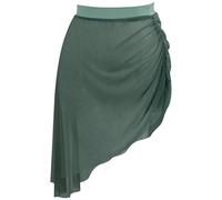 Ballettkleidung Ballettröcke for Damen, elastischer Tanzrock for Damen, kurzer Rock for Tanzen(Green)
