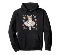 Balletttänzerin Ostern Katzen Ballerina mädchen Ballet Katze Pullover Hoodie