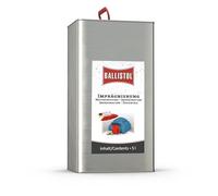 BALLISTOL 25020 Imprägnier-Spray Pluvonin, Textilien, 5 l Kanister | Imprägnierspray, Universal-Imprägnierung, Textilien und Wildleder, Nässeschutz, für Textil und Leder, wasserabweisend