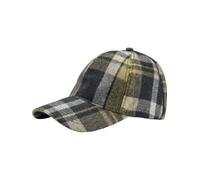 Ballonmütze JAN VANDERSTORM "Basecap SVENBERG", Herren, Gr. 1, schwarz (schwarz kariert), Obermaterial: 50% Wolle mw. 50% Polyester COOLMAX PES(Coolmax)., Mützen (47405260-1) schwarz kariert