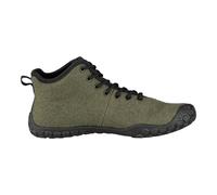 Ballop Barfussschuhe Sneaker Barefoot Corso Mid-Cut olivegrün, Größe Euro (US) 46