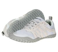 Ballop Barfussschuhe Sneaker Barefoot Pellet grau, Größe Euro (US) 38