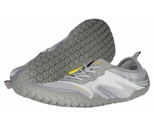 Ballop Barfussschuhe Sneaker Serengeti (breite Zehenbox) grau, Größe Euro (US) 40