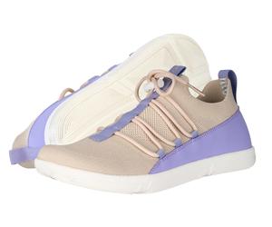 Ballop Barfussschuhe Sneaker Tilava (leicht, atmungsaktiv) beige/violett, Größe Euro (US) 36