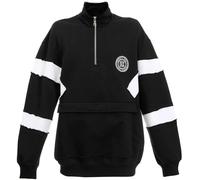 Balmain - Balmain Circle Logo Cotton Sweatshirt - Größe L - schwarz