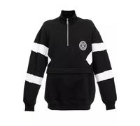 Balmain - Circle Logo Cotton Sweatshirt - Größe M - black