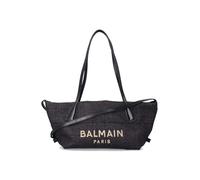 Balmain Shopper & Totes - Small Track Tote Bag In Raffia - Gr. unisize - in Schwarz - für Damen