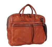 Harbour 2nd Urban Poets Aktentasche Leder 50 cm Laptopfach charming cognac (TAS036971) braun