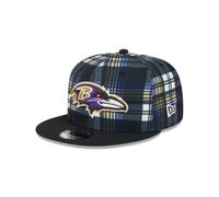 Baltimore Ravens 2024 NFL Sideline Statement New Era 9FIFTY Snapback Cap Schwarz - ONE SIZE