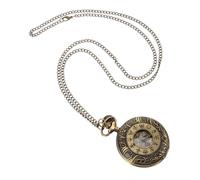 Baluue Antike Retro Taschenuhr für Damen und Herren Legierung und Kunststoff Präzise Zeitmessung Dekorativ Goldfarben für Hochzeiten und Feiern