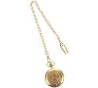Baluue Retro Quarz Taschenuhr Anhänger Gold Groß Legierung Präzise