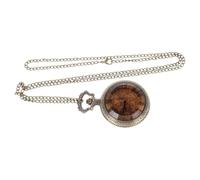 Baluue Vintage Taschenuhr aus Edelstahl mit Praktischem Flip Deckel Tragbare Retro Taschenuhr im Unisex Design für Alltag und Besondere Anlässe