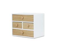 balvi Schmuckschatulle Loft Farbe Weiß Elegante und geräumige Schmuckschatulle aus Holz