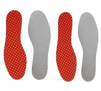 Bama 2 P. extra dünne Thermo Thin Fit Einlegesohlen + gratis GreenFeet Reinigungstuch (42 EU)