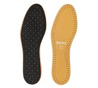 Bama Comfort Exquisit Kids, Komfort-Einlegesohlen für Kinder aus hochwertigem Leder für alle Schuhe, Unisex, Braun/Schwarz, Größe: 25