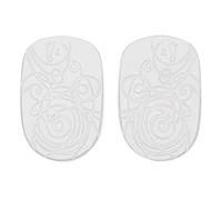 Bama Comfort Gel-Fersenkissen, Polsterung für die Fersen, Schuh-Einlegesohle für Damen, Größe: ONE Size, Transparent