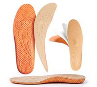 Bama Comfort Komfort-Fußbett, Einlegesohle mit Memory Foam, Gepolsterte Sohle, Unisex, Braun/Orange, Größe: 36