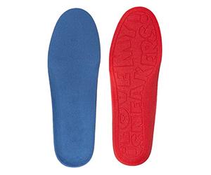 Bama Comfort Sneaker Fußbett, Unisex, Größe: 35/36, Blau/Rot