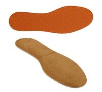 Bama Comfort Universal Thin Fit, Schuh-Einlegesohlen mit Memory Foam, extradünne Sohle, Unisex, Braun/Orange, Größe: 39