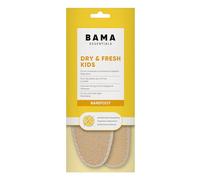 Bama Dry & Fresh Kids - Barfuß-Einlegesohlen - atmungsaktive Schuheinlagen für den Sommer - Wirkung dank Silberionen - 1 Paar 34/35 EUR