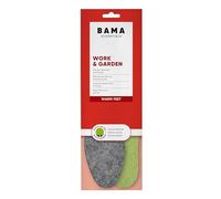Bama Einlegesohlen Work & Garden - wärmende Schuheinlagen ideal für Gummistiefel & Arbeitsschuhe - Wintereinlegesohlen für starke Beanspruchung, für Erwachsene - 1 Paar - 38/39 EUR