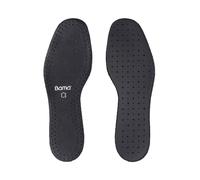 Bama Exquisit Schwarze Ledereinlegesohlen - Echtes Leder & Latexschaum Mit Aktivkohle - Atmungsaktive, Geruchshemmende Einlegesohlen Für Elegante Und Legere Schuhe - 42 EUR