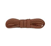 Bama Flache Baumwoll-Schnürsenkel 1 Paar - Robuste Ersatzsenkel für Alltagsschuhe - Reißfest & Farbecht - Für Sneaker und Boots (Mittelbraun | 120 cm - 6 bis 8 Ösenpaare)