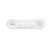 Bama Flache Baumwoll-Schnürsenkel 1 Paar - Robuste Ersatzsenkel für Alltagsschuhe - Reißfest & Farbecht - Für Sneaker und Boots (Weiß | 120 cm - 6 bis 8 Ösenpaare)
