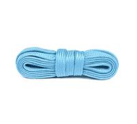 Bama Flache Polyester-Schnürsenkel 120 cm - Modische Ersatzsenkel für Sneaker und Sportschuhe - Farbecht und Strapazierfähig - 1 Paar (Hellblau | 120 cm - 6 bis 8 Ösenpaare)