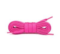 Bama Flache Polyester-Schnürsenkel 120 cm - Modische Ersatzsenkel für Sneaker und Sportschuhe - Farbecht und Strapazierfähig - 1 Paar (Neon-Pink | 120 cm - 6 bis 8 Ösenpaare)