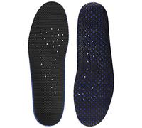 Bama Fresh Deo Komfort Fußbett, Schuh-Einlegesohle für hygienische frische Füße, Unisex, Schwarz/Blau, Größe: 36