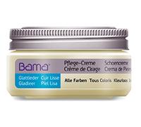 Bama Leder Pflegecreme 50ml Tiegel Glas für Lederfarbe GRANIT