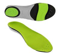 Bama Running Sport, Einlegesohle für Laufschuhe, Sohle für Läufer entwickelt, Unisex, Größe: 35/36, Grün/Silber/Schwarz
